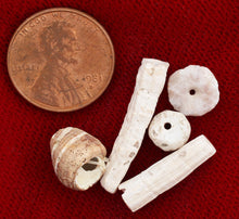 ANIENT EGYPTIAN SHELL/STONE BEADS