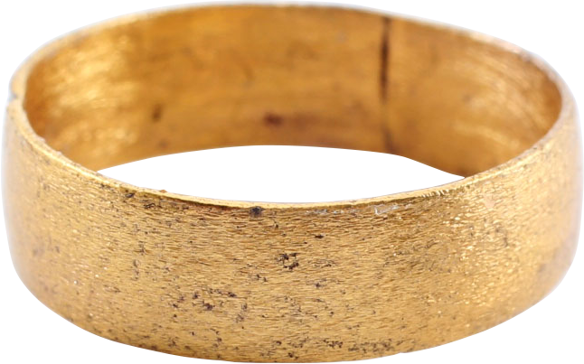 VIKING WEDDING RING, 800-900 AD, SIZE 10 ¼