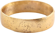 VIKING WARRIOR’S WEDDING RING, SIZE 11 1/2