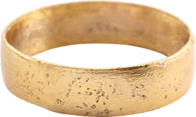 VIKING WARRIOR’S WEDDING RING, SIZE 11 1/2