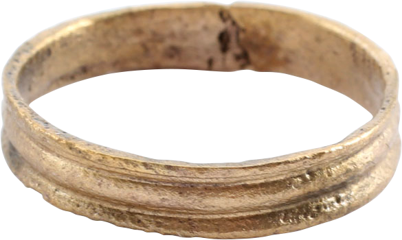 VIKING WARRIOR’S WEDDING RING, 850-1050 AD SIZE 11 ¼