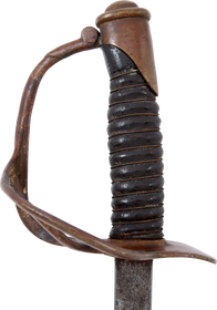 AMERICAN MILITIA CAVALRY OFFICERS SWORD, 1870’S-80’S