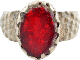 EASTERN EUROPEAN GYPSY RING, SIZE 8