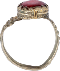 EASTERN EUROPEAN GYPSY RING, SIZE 8