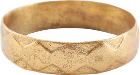 MEDIEVAL MAN’S RING, SIZE 11 ½