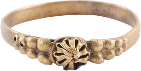 COLONIAL AMERICAN LADY’S RING, SIZE 11