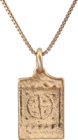 FINE VIKING WARRIOR’S BRACELET PENDANT NECKLACE, 10th-11th CENTURY AD