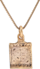 RARE VIKING WARRIOR’S BRACELET PENDANT NECKLACE, 10TH-11TH CENTURY AD