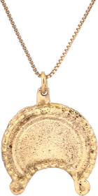 VIKING LUNAR PENDANT NECKLACE