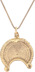 VIKING LUNAR PENDANT NECKLACE