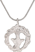 MEDIEVAL EUROPEAN WOMAN’S PENDANT NECKLACE C.1250-1450