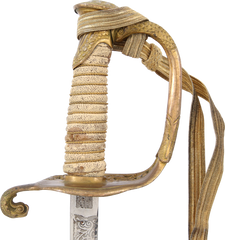 US M.1852 NAVAL OFFICER’S SWORD - Fagan Arms