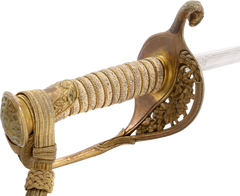 US M.1852 NAVAL OFFICER’S SWORD - Fagan Arms