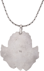 FINE SILVER BUDDHIST AMULET OF VAJRABHAIRAVA - Fagan Arms