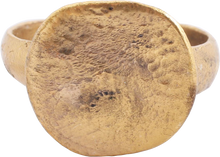 MEDIEVAL EUROPEAN RING 7TH-10TH CENTURY AD, SIZE 10