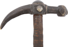 RARE 18TH CENTURY POLISH WAR HAMMER OBUCH