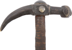 RARE 18TH CENTURY POLISH WAR HAMMER OBUCH