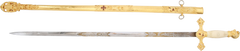 VERY FINE KNIGHT’S TEMPLAR SWORD, C.1882-1925
