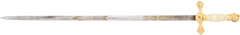 VERY FINE KNIGHT’S TEMPLAR SWORD, C.1882-1925