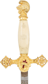 VERY FINE KNIGHT’S TEMPLAR SWORD, C.1882-1925