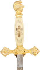 VERY FINE KNIGHT’S TEMPLAR SWORD, C.1882-1925