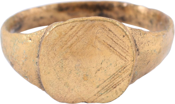 MEDIEVAL EUROPEAN RING, 900-1200 AD, SIZE 8 ¼ – Fagan Arms