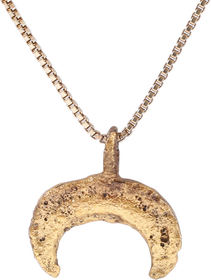 RARE VIKING LUNAR PENDANT C.900-1000 AD