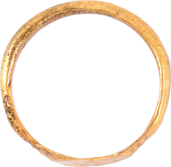 ROMAN SIGNET RING, 2ND-5TH CENTURY AD, SIZE 5 ½