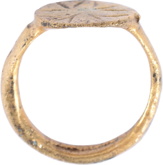 ROMAN/BYZANTINE CHRISTENING OR BAPTISM RING, C. 2ND-6TH CENTURY AD - Fagan Arms