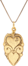 UNIQUE VARIATION VIKING HEART PENDANT, 9TH-10TH CENTURY