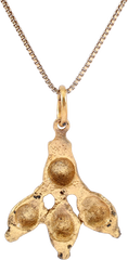 MEDIEVAL TREFOIL PENDANT, 10TH-15TH CENTURY - Fagan Arms
