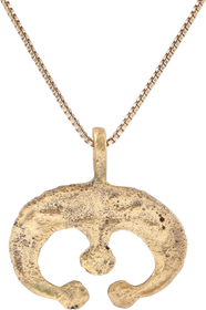 VIKING LUNAR PENDANT NECKLACE