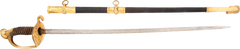 US M.1852 NAVAL OFFICER'S SWORD