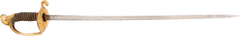 US M.1852 NAVAL OFFICER'S SWORD