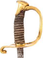 US M.1852 NAVAL OFFICER'S SWORD