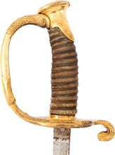 US M.1852 NAVAL OFFICER'S SWORD