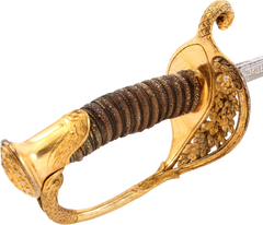 US M.1852 NAVAL OFFICER'S SWORD
