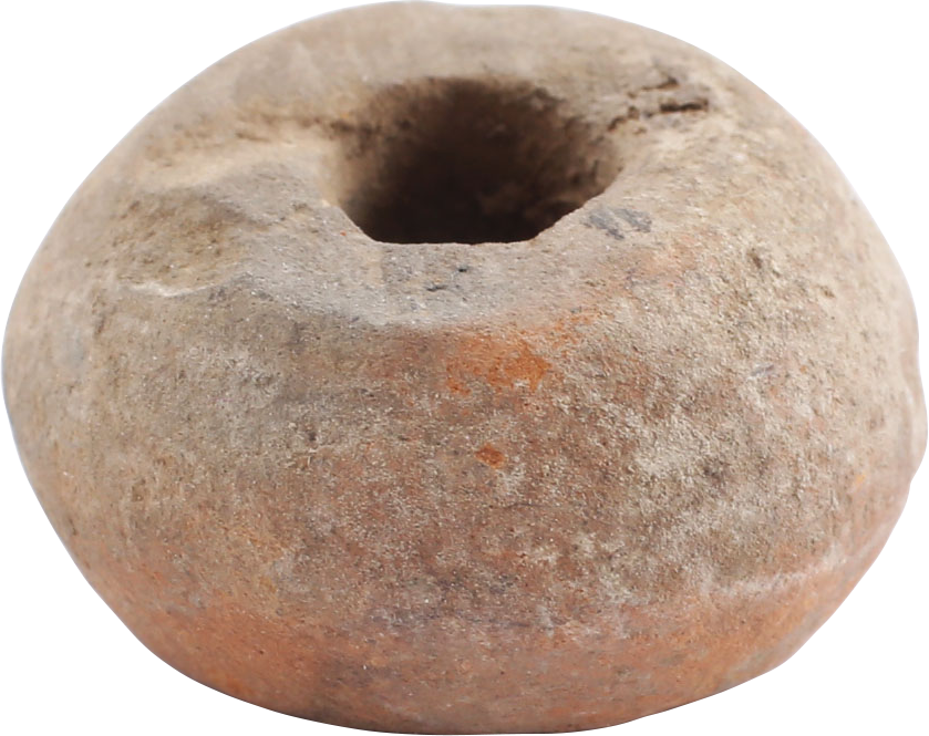 ANCIENT EGYPTIAN SPINDLE WHORL, 3RD-4TH CENTURY AD