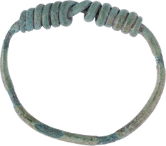 CELTIC FINGER RING C.400-100 BC SIZE 7 ½