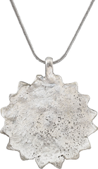 ROMAN/MEDIEVAL WHEEL OF FORTUNE AMULET NECKLACE, 5TH-7TH CENTURY AD - Fagan Arms