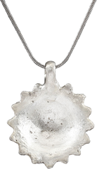 ROMAN/MEDIEVAL WHEEL OF FORTUNE AMULET NECKLACE, 5TH-7TH CENTURY AD - Fagan Arms