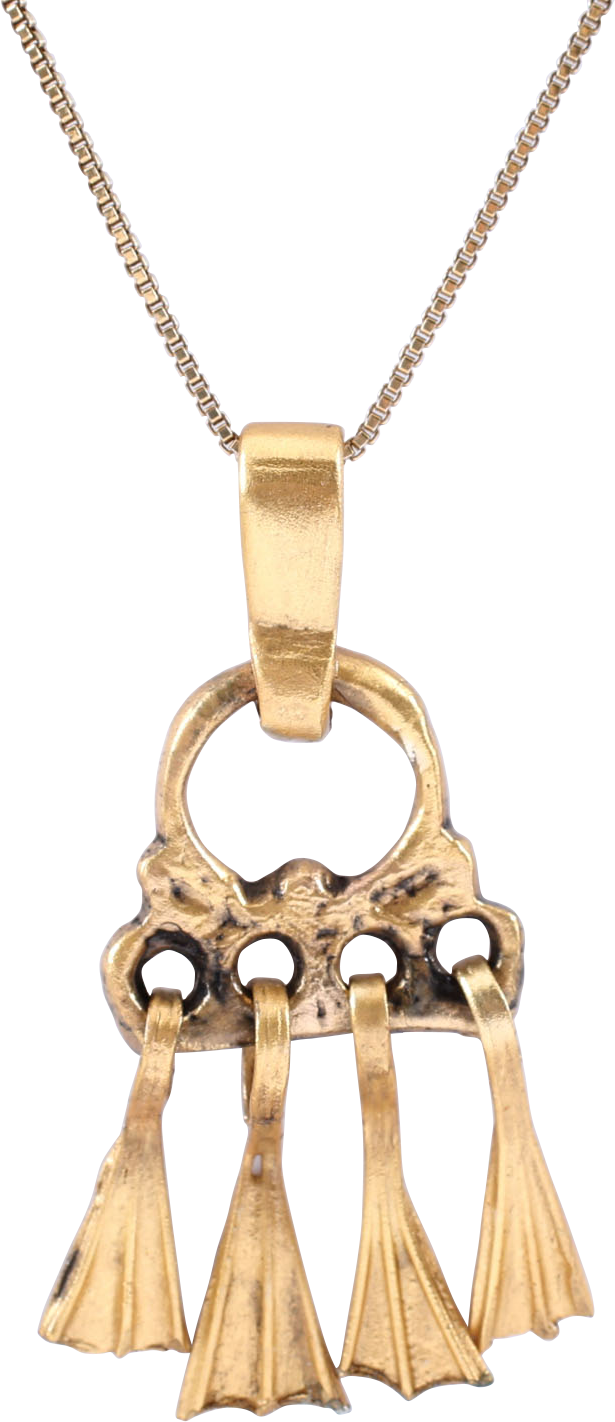 VIKING SORCERESS’S PENDANT NECKLACE. 10TH-11TH CENTURY AD
