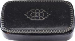 COLONIAL AMERICAN SNUFF BOX
