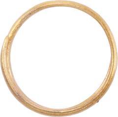 FINE VIKING COIL RING C.850-1050 AD, SIZE 8