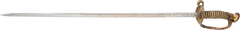 US M.1852 NAVAL OFFICER'S SWORD