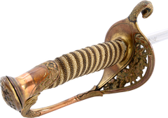 US M.1852 NAVAL OFFICER'S SWORD