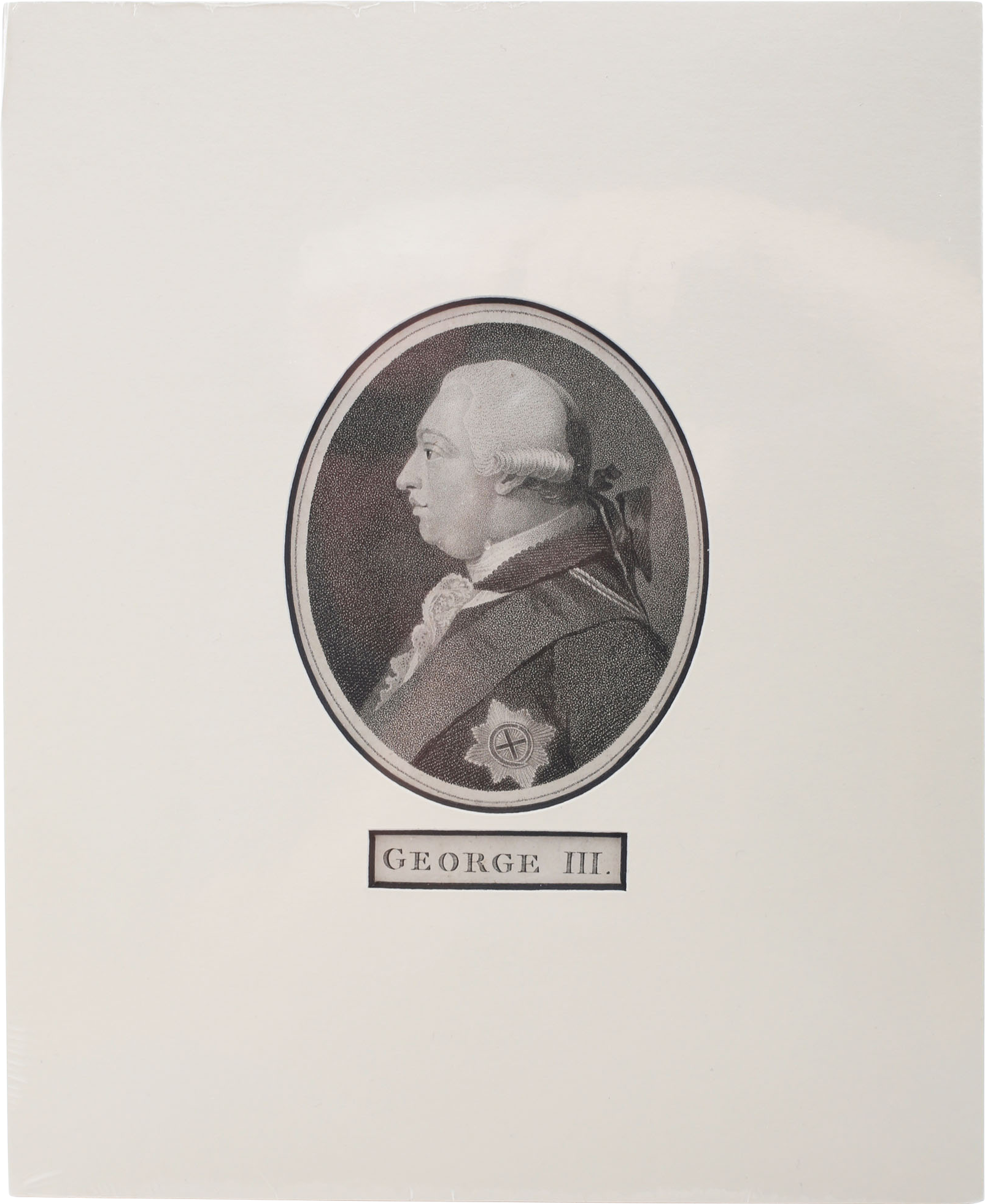 ORIGINAL LITHOGRAPH C.1770-80, GEORGE III