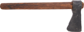 COLONIAL AMERICAN BELT AXE C.18TH CENTURY