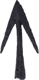 FINE CELTIC IRON ARROWHEAD C.500BC-200AD