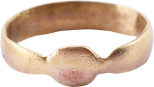 ENGLISH SWEETHEART OR WEDDING RING, TUDOR PERIOD, SIZE 8